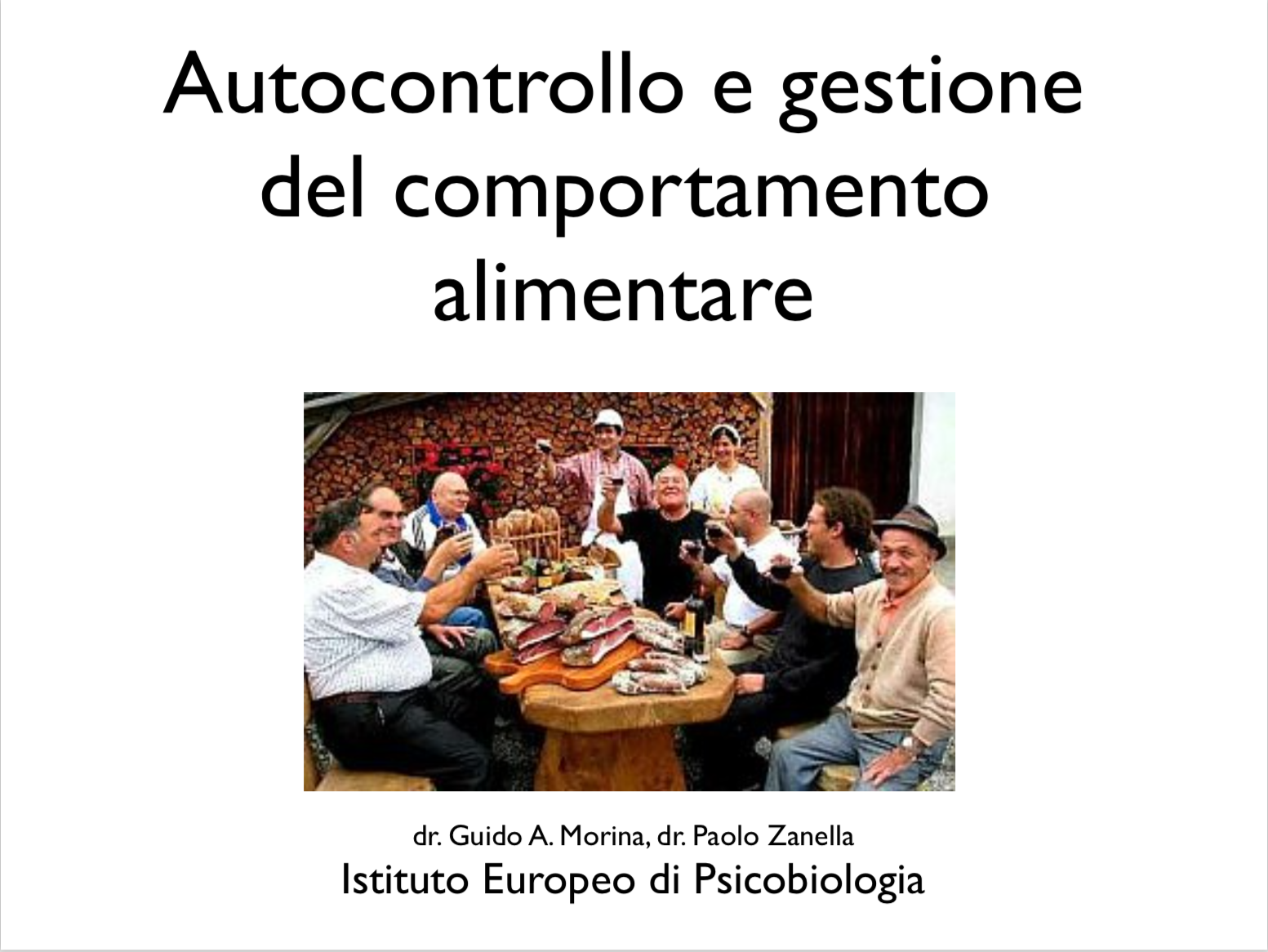 comportamento alimentare