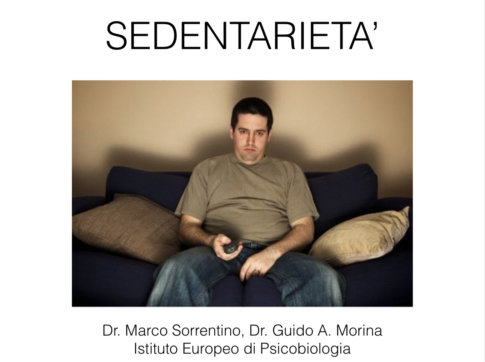 sedentarietà