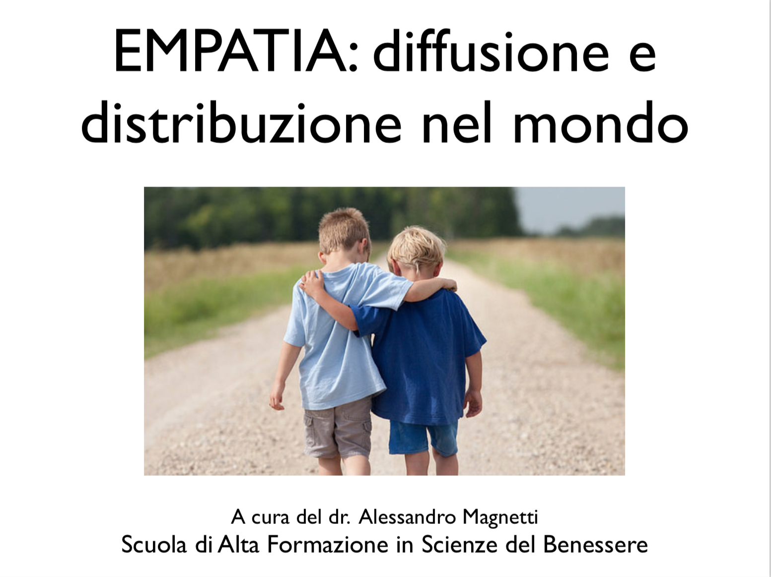 empatia nel mondo
