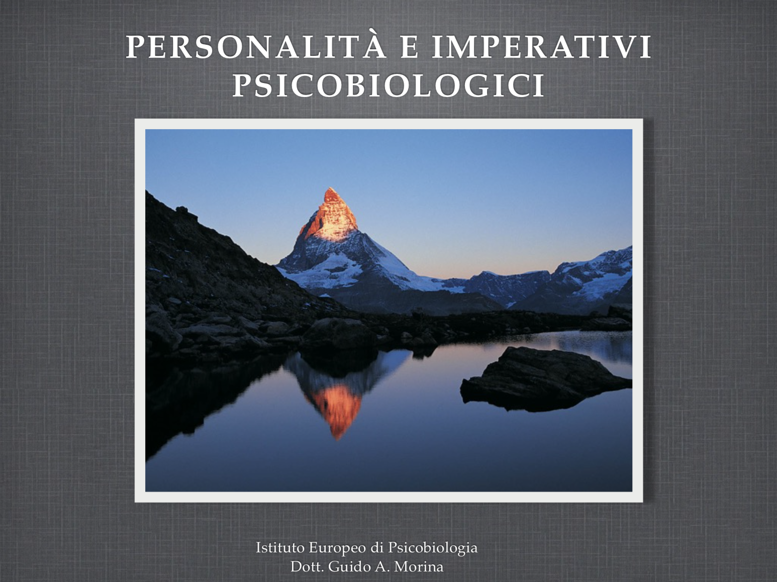 imperativi biologici