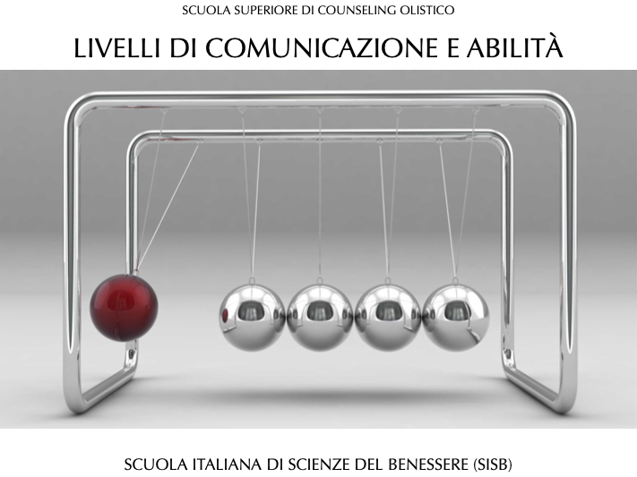 LIVELLI DI COMUNICAZIONE E ABILITÀ