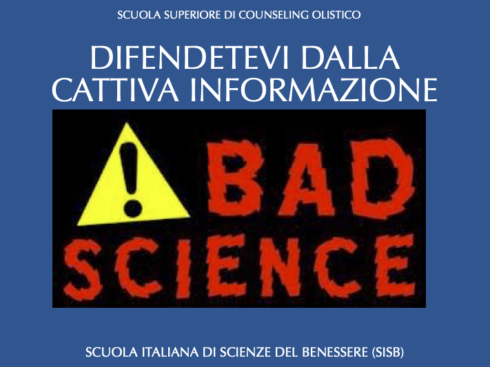 CATTIVA INFORMAZIONE