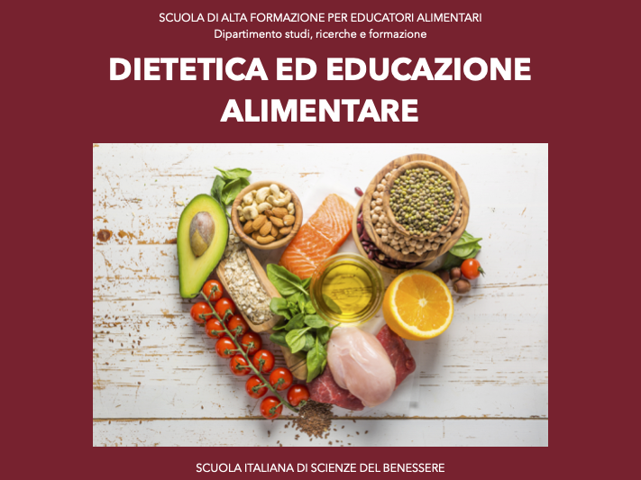 Dietetica ed educazione alimentare