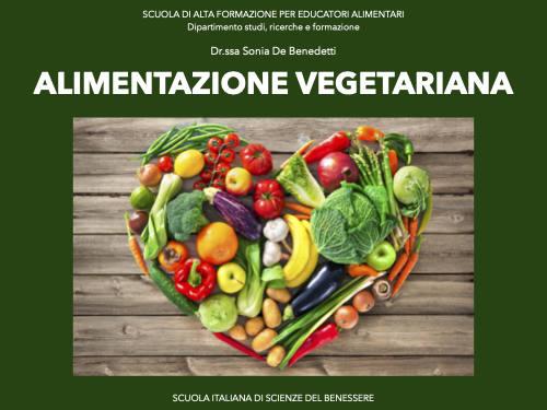 Educatore alimentare ALIMENTAZIONE VEGETARIANA
